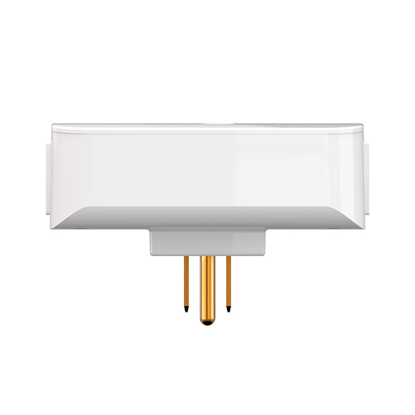 a ZigBee smart plug with built-in energy monitoring, designed for US-standard outlets in smart home and smart building applications.