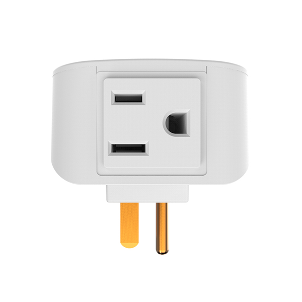 a ZigBee smart plug with built-in energy monitoring, designed for US-standard outlets in smart home and smart building applications