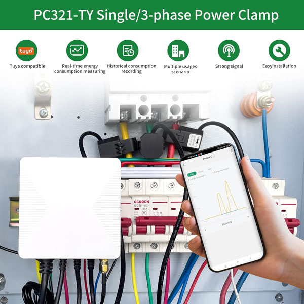 Mita ya umeme ya awamu 3 mita ya nishati ya wifi ya awamu moja mita ya nishati kwa ajili ya matumizi ya viwandani