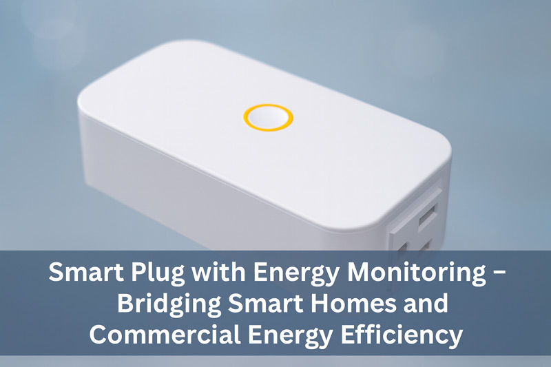 Smart Plug with Energy Monitoring – OWON Solution for Smart Homes and Commercial Efficiency