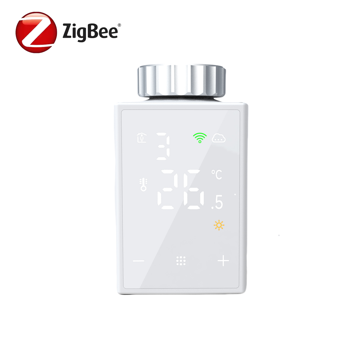 שסתום רדיאטור תרמוסטטי ZigBee 3.0 TRV527-Z למערכות חימום באיחוד האירופי