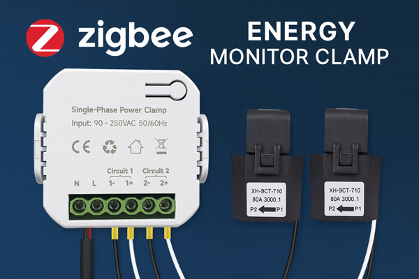 Zigbee Energy Monitor Clamp for Smart Power Management | OWON OEM B2B Solutions